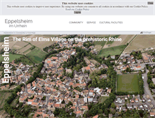 Tablet Screenshot of eppelsheim.de